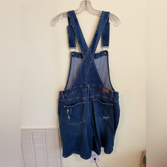 Judy Blue Classic Denim Shortalls *GREAT CONDITION* - Picture 7 of 12